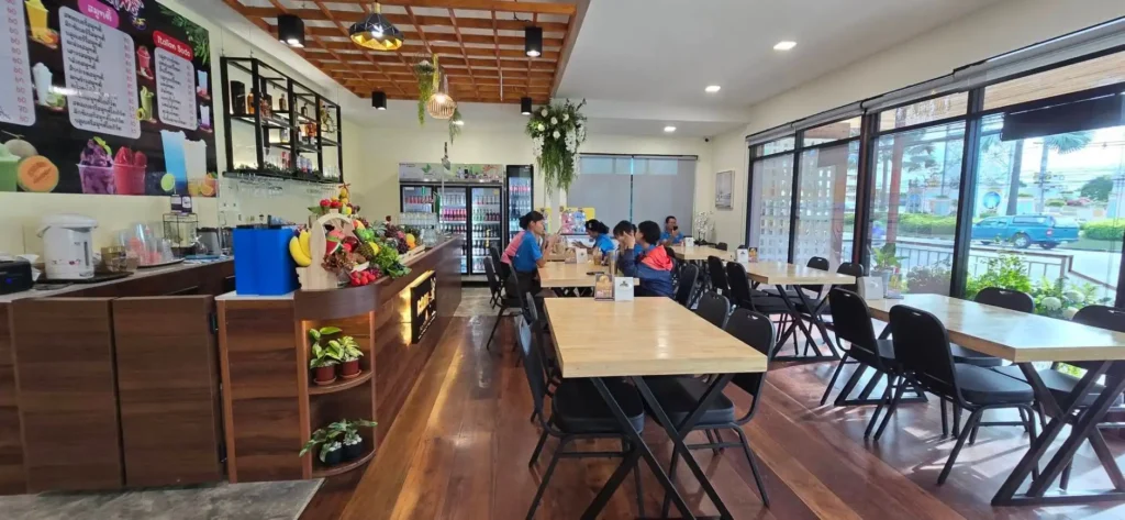 รับสมัครพนักงานเสิร์ฟหญิง ประจำร้านทะเลลานโพธิ์ ซีฟู้ด 6 talaylanphoseafood 0825 126 พนักงานเ