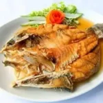 ร้านทะเลลานโพธิ์ซีฟู้ด "พัทยา" ปลากระพงทอด