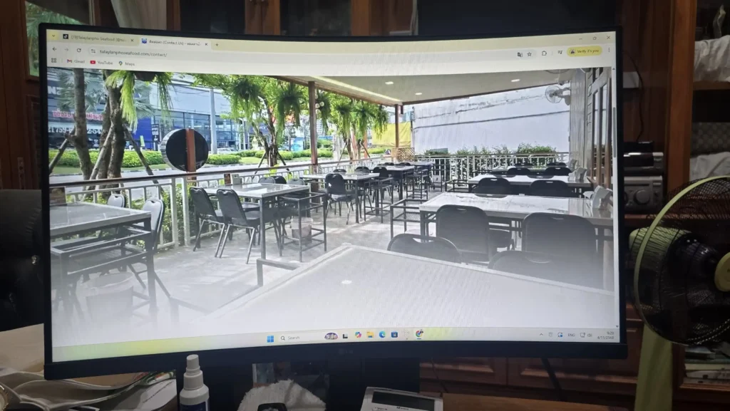บรรยากาศร้านทะเลลานโพธิ์ซีฟู้ด