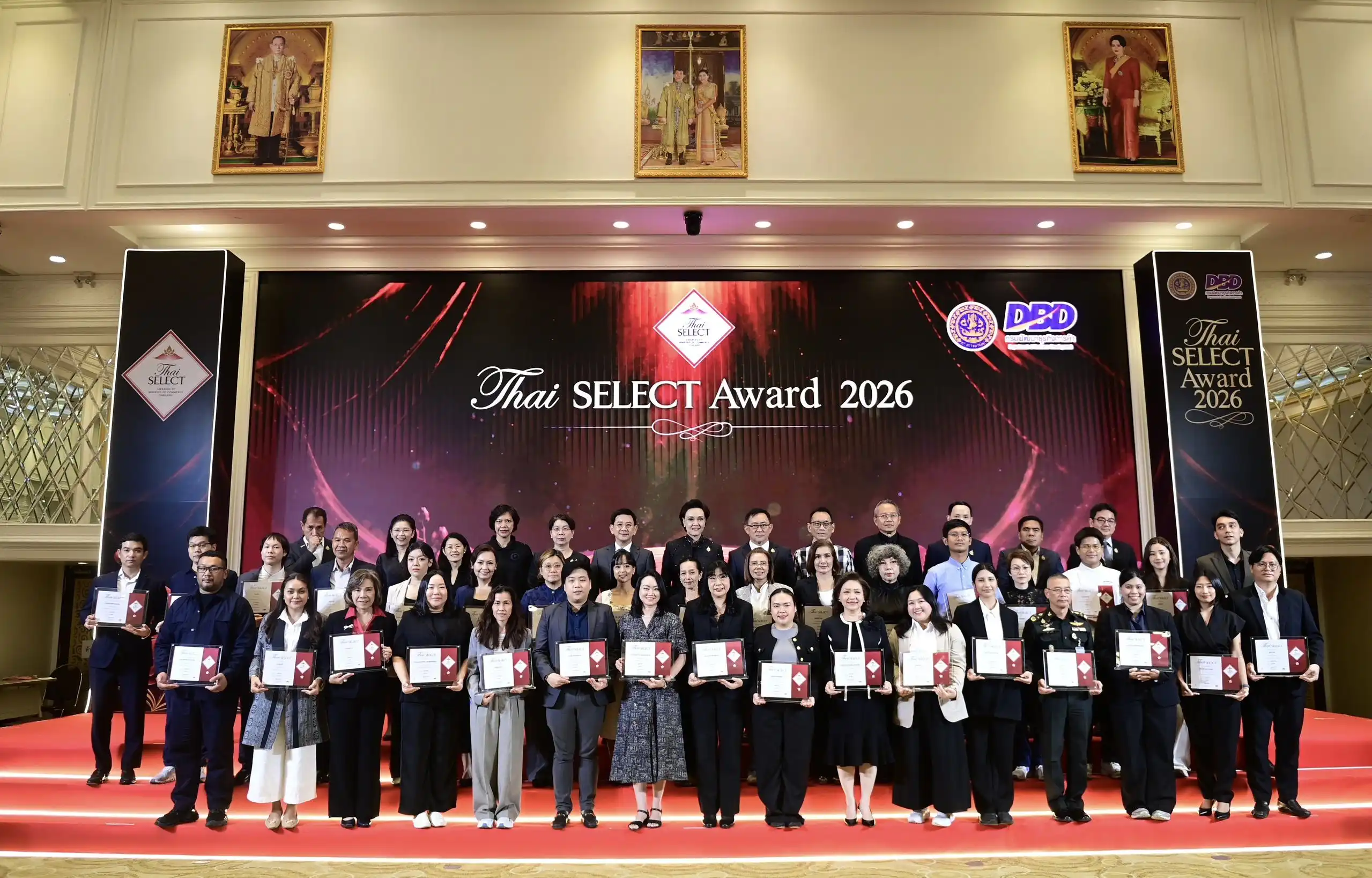 คุณเมทิกา บัวเคล้า รับ Thai SELECT Award 2026 ในนามทะเลลานโพธิ์ 3 ภาพรวมผู้ประกอบการ 182 ร้านที่เข้ารับ Thai SELECT Award 2026