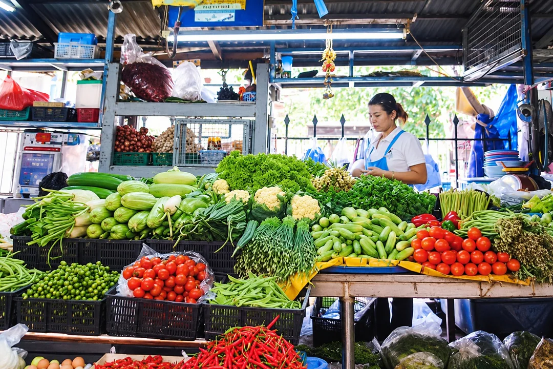 ตลาดลานโพธิ์นาเกลือและเรื่องราวทะเลลานโพธิ์